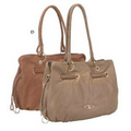 Elliott Lucca Aruba Drawstring Tote Handbag in Portobello